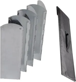 KESYOO Foldable Windproof Camping Windscreen BBQ Windshield Lightweight Wind Tool for Outdoor Cooking