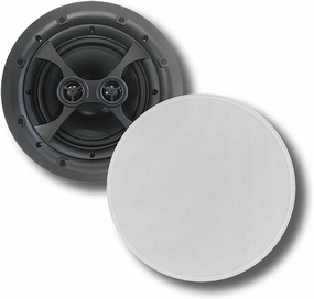 KLH F-6800-DVC 8", White, in-Ceiling Speaker, Sold Individually
