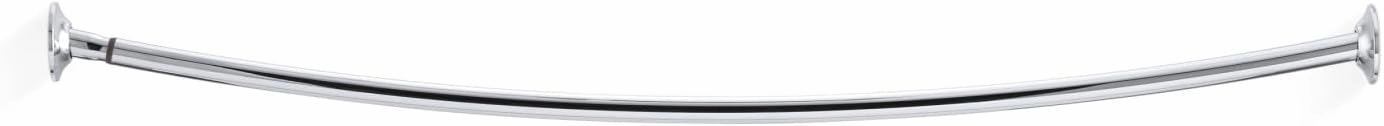 KOHLER K-9350-2MB EXPANSE CURVED SHOWER ROD - TRANSITIONAL, Vibrant Brushed Moderne Brass