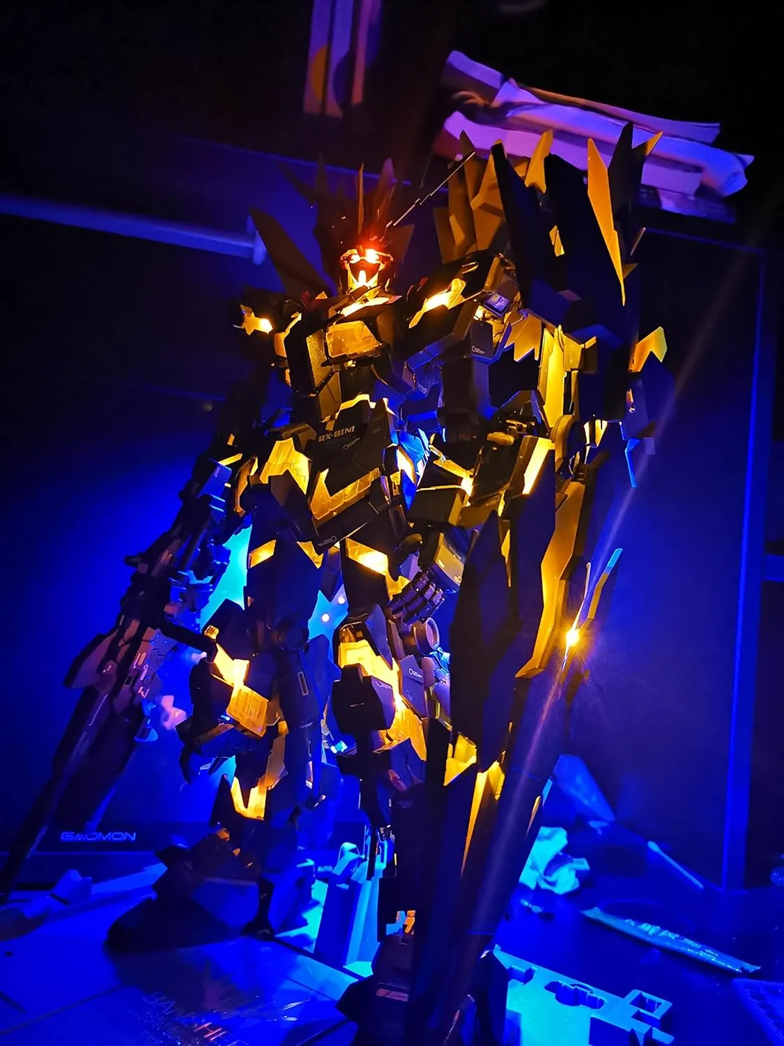 Kosmos PG LED Unit for RX-0 Unicorn Gundam Model Kit (1/60 Scale) Red for Unicorn