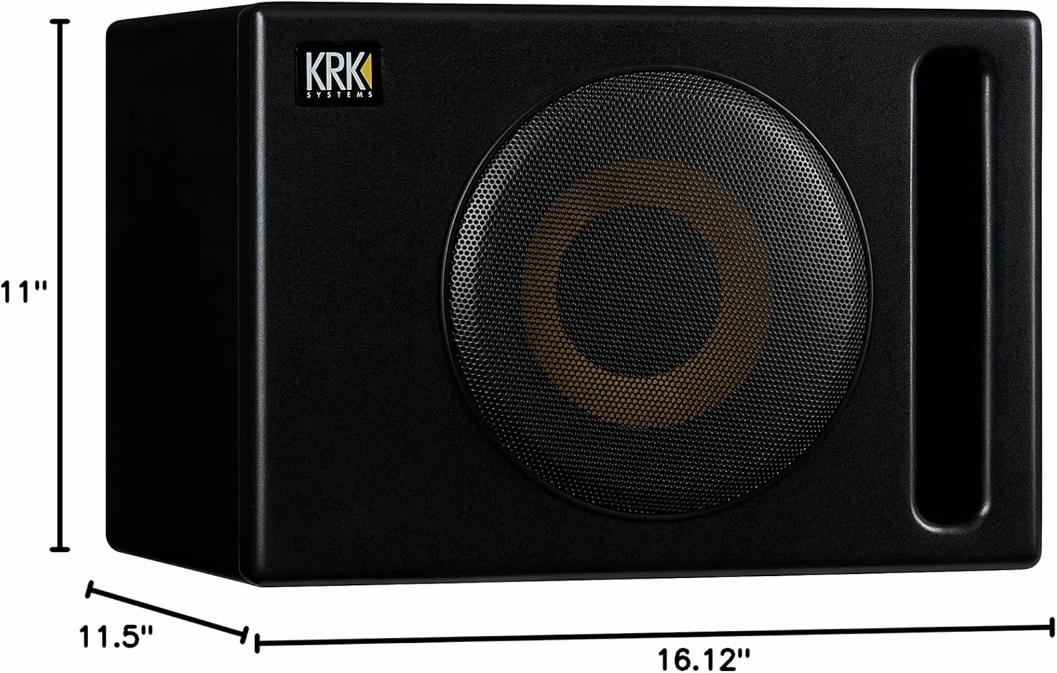 KRK S8.4 S8 Generation 4 8" 109 Watt Powered Studio Subwoofer