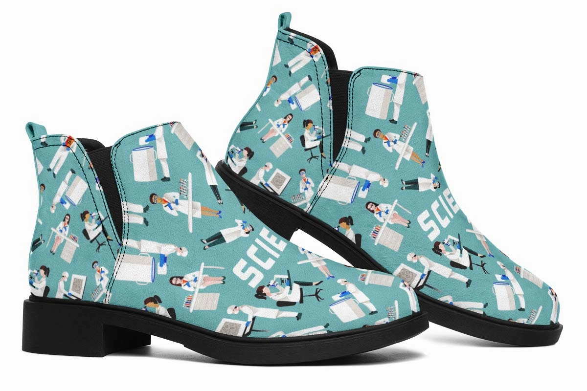 Lab Coat Neat Vibe Boots