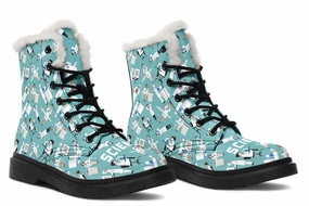 Lab Coat Winter Boots