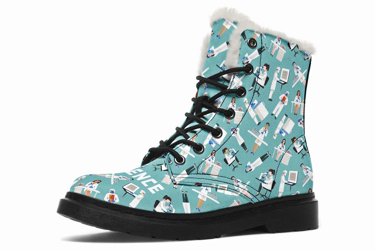 Lab Coat Winter Boots