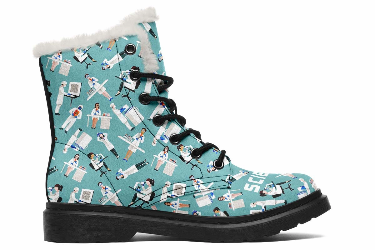 Lab Coat Winter Boots