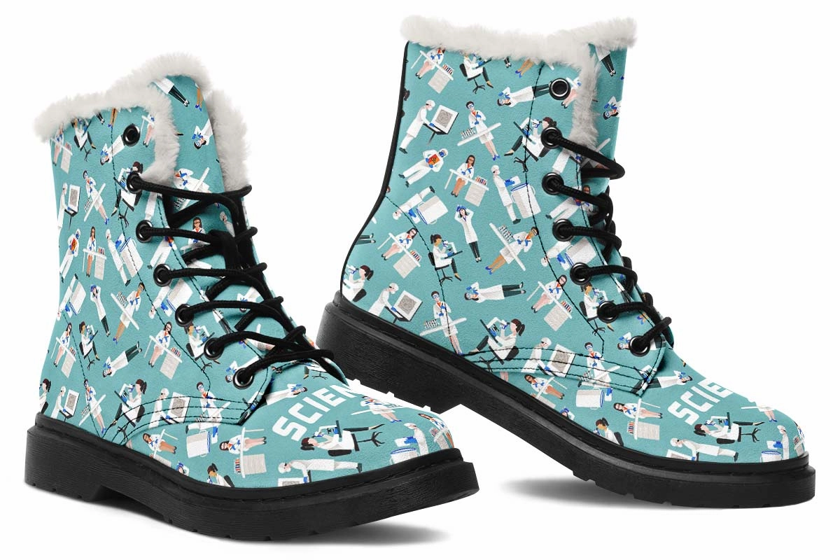Lab Coat Winter Boots