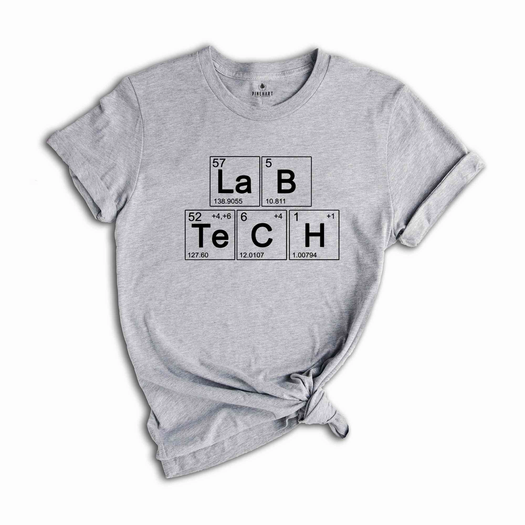 Lab Tech Periodic Table, Lab Tech Shirt, Medical Laboratory Shirt, Science Shirt, Microbiologist Shirt, Medical Shirt, Lab Life Shirt
