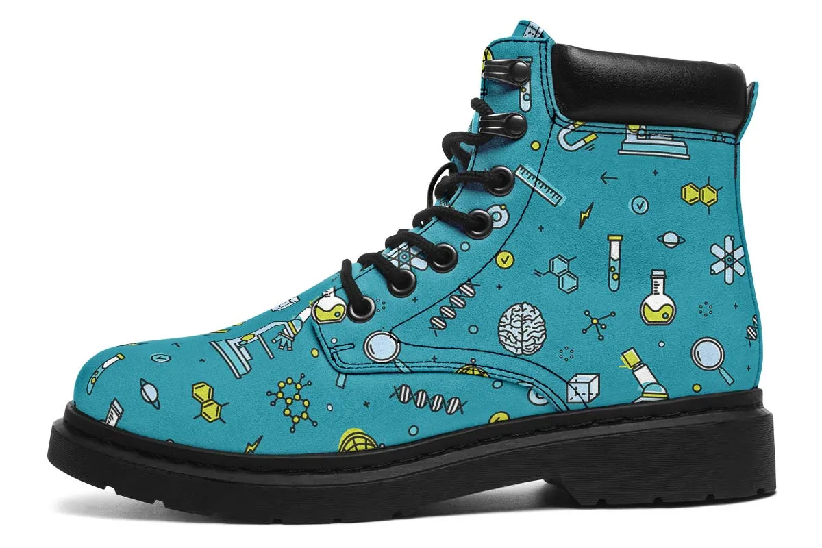Laboratory Equipment Icons Classic Vibe Boots