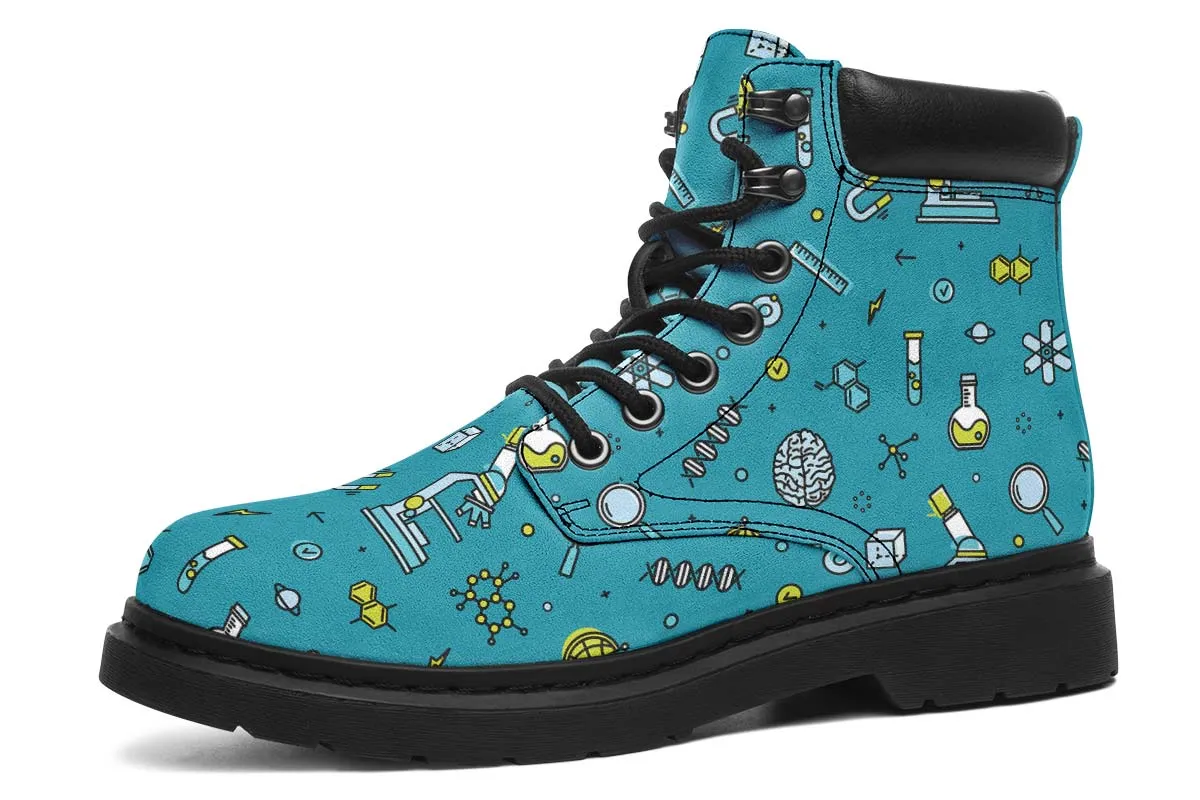 Laboratory Equipment Icons Classic Vibe Boots