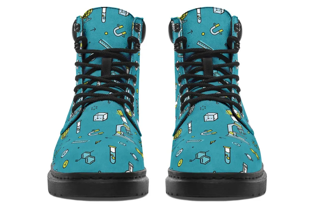 Laboratory Equipment Icons Classic Vibe Boots