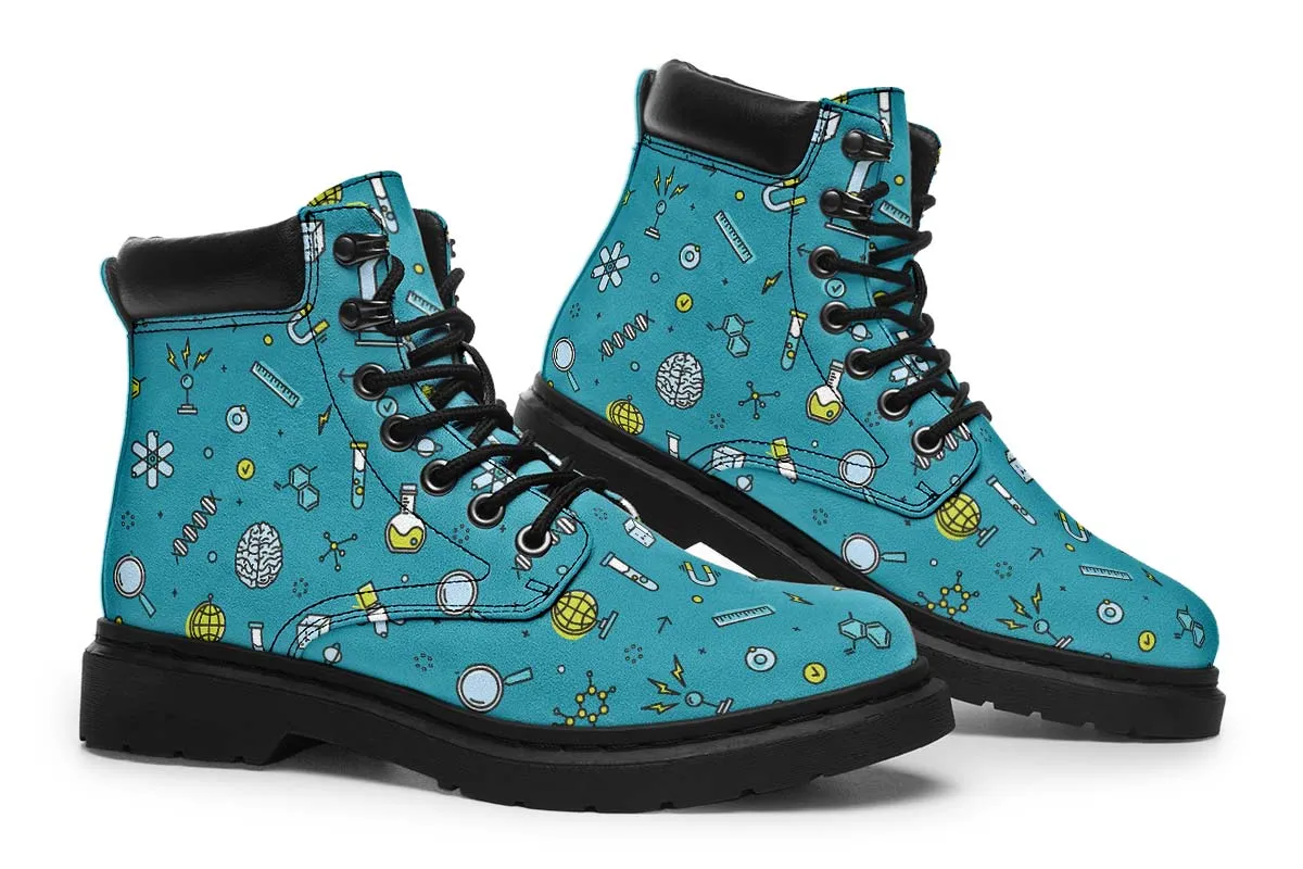 Laboratory Equipment Icons Classic Vibe Boots