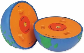 Learning Resources Cross-Section Earth Model, Kids Earth Model, 2 Soft Foam Pieces, Ages 5 