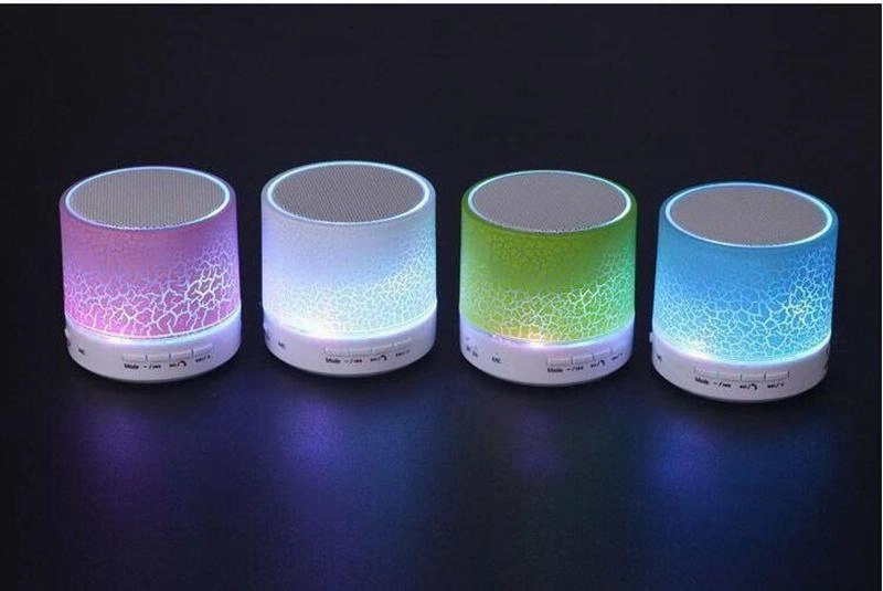 LED Portable Bluetooth Wireless Speaker With Audio Music Player