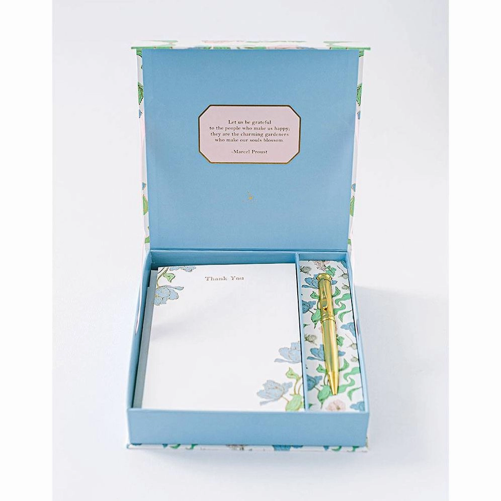 Les Fleurs Parisiennes Luxury Thank You Card Set