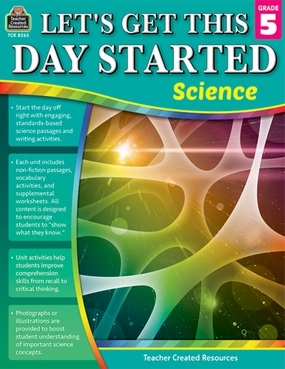 Let’s Get This Day Started: Science (Gr. 5)