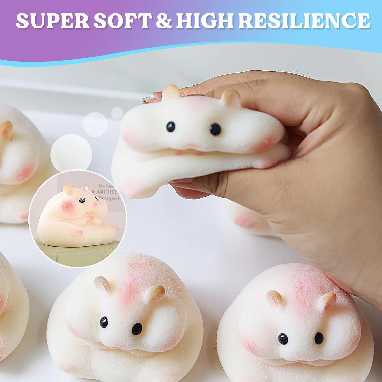 LET'S RESIN Liquid Silicone for Squishy Maker, 140oz Super Soft Flex Rubber for Taba Squishy, Molding Cat's Paw, DIY Decompression Gift