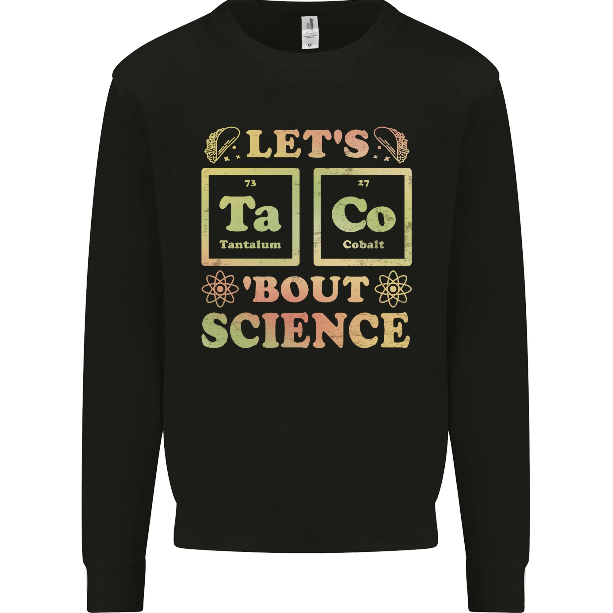 Let's Taco Bout Science Periodic Table Funny Kids Sweatshirt Jumper