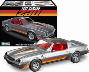 Level 4 Model Kit 1981 Chevy Camaro Z/28 1/25 Scale Model by Revell 14526, White