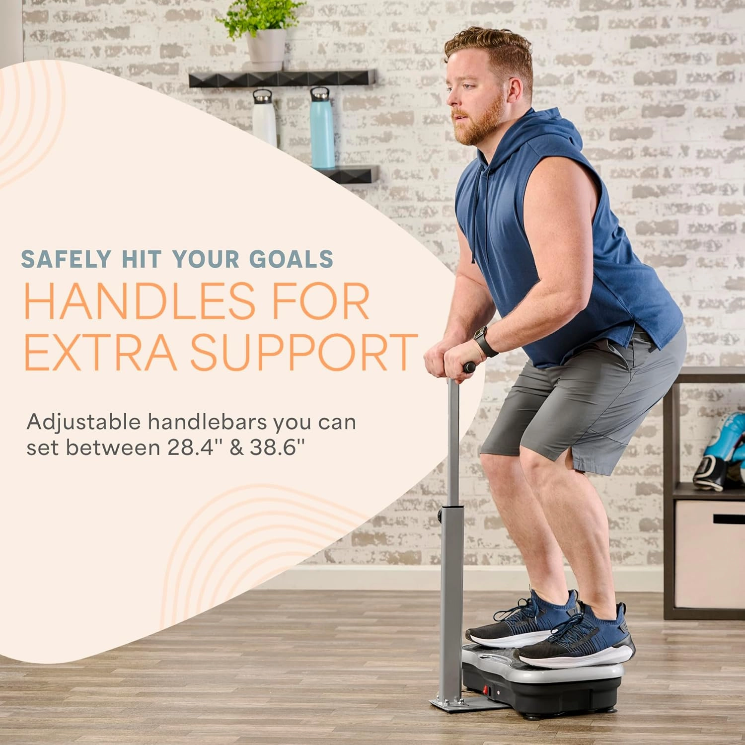 Lifepro Vibration Plate Exercise Machine with Magnetic Acupoints - Full Body Vibration Platform for Beginners and Recovery - Ideal Lymphatic Drainage Massager for Muscle Toning and Overall Fitness