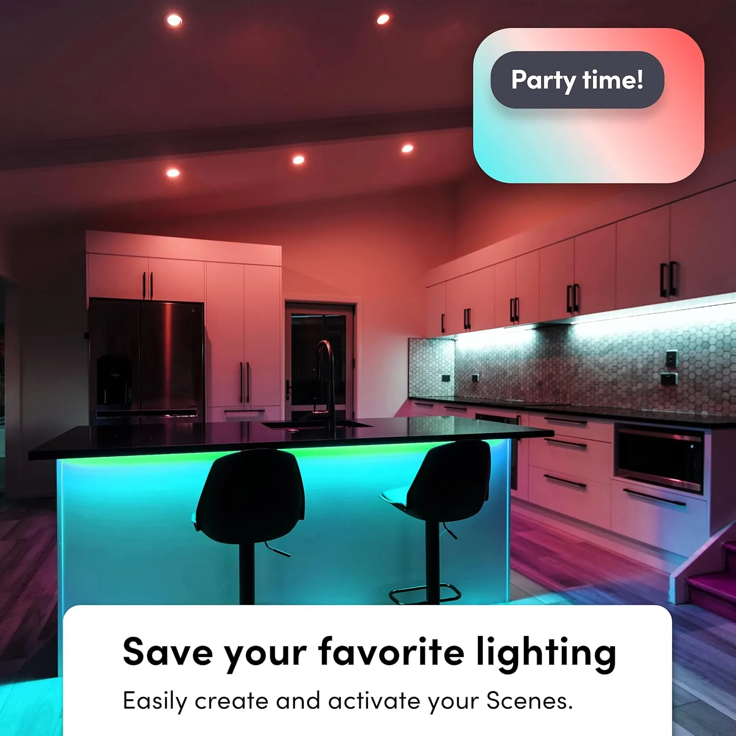 LIFX Lightstrip Color Zones, Wi-Fi Smart LED Light Strip, Full Color with Polychrome Technology™, No Bridge Required, Works with Alexa, Hey Google, HomeKit and Siri, 80" Kit