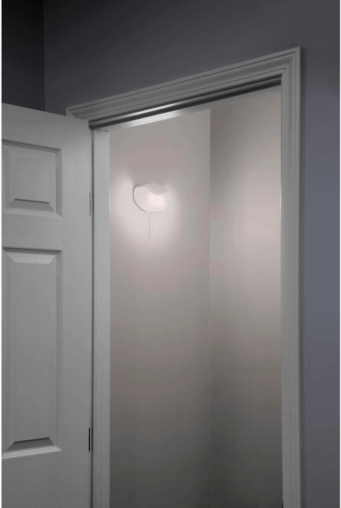 Lithonia Lighting 18 Inch LED Kitchen Light Fixture, Ceiling Flush Mount Lighting, Closet Light with Motion Sensor, 120 Volts, 14 Watts, Damp Listed, 925 Lumens, White (FMMCL 18 840 PIR M4)