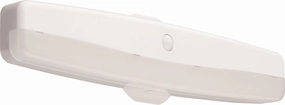 Lithonia Lighting 18 Inch LED Kitchen Light Fixture, Ceiling Flush Mount Lighting, Closet Light with Motion Sensor, 120 Volts, 14 Watts, Damp Listed, 925 Lumens, White (FMMCL 18 840 PIR M4)