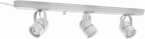 Lithonia Lighting LTKMSBK MR16GU10 3L MW M4 Mesh Back 3-Light Halogen Track Lighting Kit, 27", White