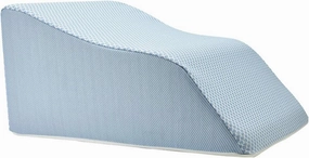 Lounge Doctor Elevating Leg Rest Wedge Pillow, Light Blue, Medium