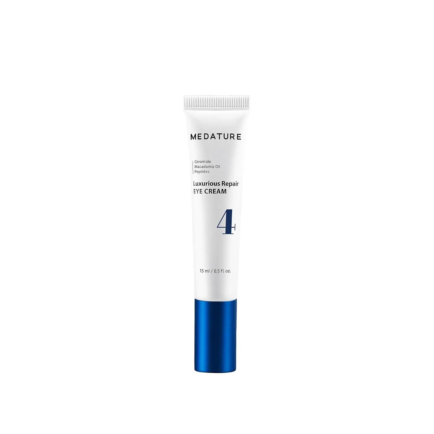 Luxurious Repair Eye Cream 4 with Ceramide 3, Peptides, Macadamia Oil & Panthenol, Anti-Aging, Treats Fine Lines and Wrinkles, Sensitive Skin Safe