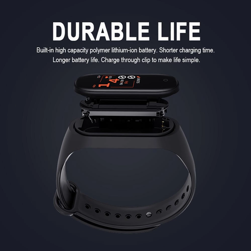 M4 Smart Fitness Watch with *** 1 x FREE DESIGNER STRAP ***