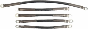 MadJax 6-Gauge Battery Cable Set for EZGO TXT Electric Golf Cart - Fits 1994-Up