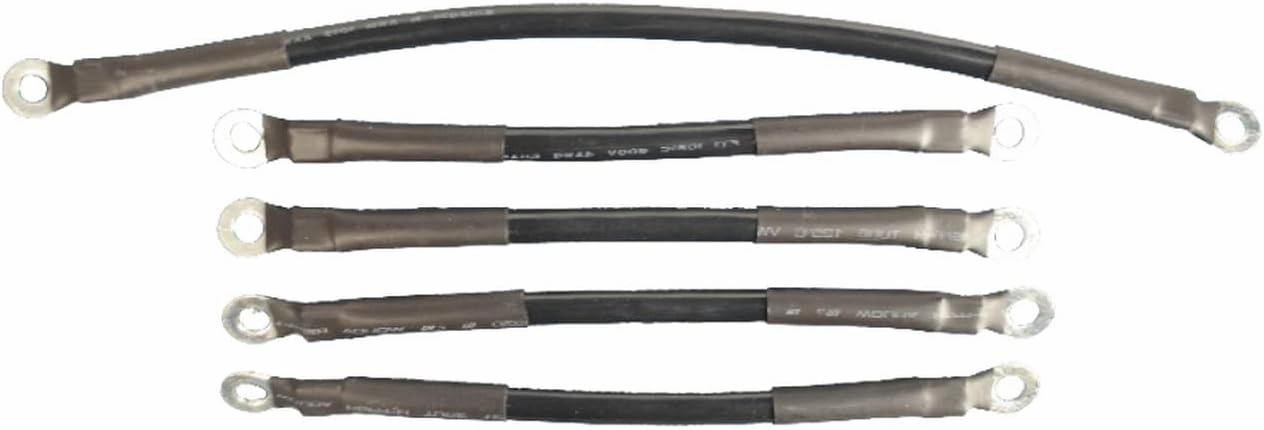 MadJax 6-Gauge Battery Cable Set for EZGO TXT Electric Golf Cart - Fits 1994-Up