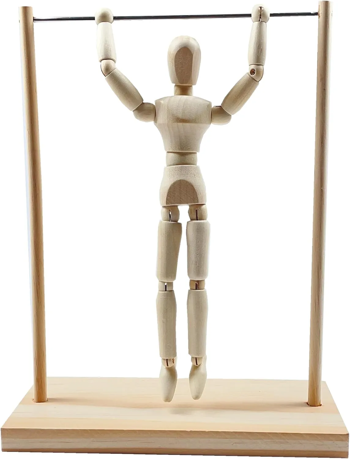 Magictech Kinetic Art Toy Artists Wooden Manikin Flexible Jointed Decompressive Science Psychology Home Office Decor Desk PH51