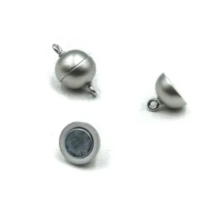 Magnetic Acrylic Clasp- Pewter