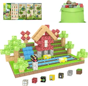 Magnetic Blocks - 32PCS Magnetic Building Blocks Toddler Toys STEM Sensory Toys for 3  Year Old Kids Boys & Girls Birthday Gifts