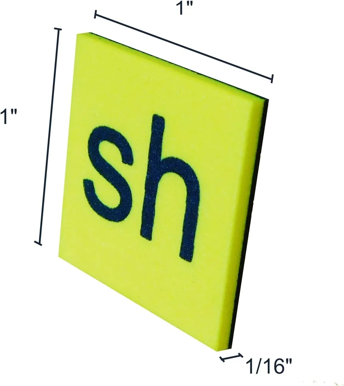 Magnetic Foam Reading Tiles with Folding Magnetic Board –Homeschool and Classroom Portable Magnetic Manipulative Set (Third Grade)