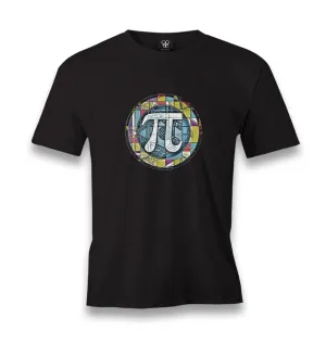 Mathematics - Pi Number V Men's Black Tshirt