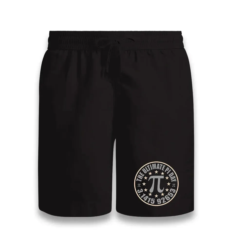 Mathematics - Pi Number XIII Black Shorts