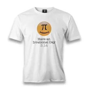 Mathematics - Pi Number XVI Men's White Tshirt