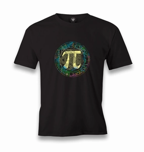 Mathematics - Pi Number VII Men's Black Tshirt