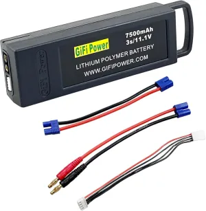 MaximalPower LiPo Battery Charger Charging Cables for Yuneec Q500 4K Battery, EC3 Male Connector to Banana Plug, EC3 Male to Female and Balance Cable (Charging Cable Battery)