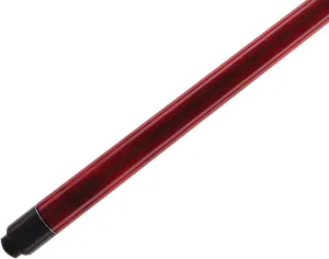 McDermott Lucky L5 RED Two-Piece Billiard Pool Cue Stick & Soft Case