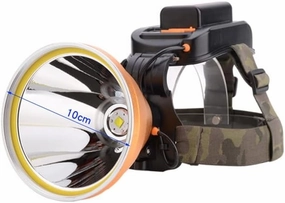 MDybf Head-Mounted Bright Light Headlight Long Battery Life Charging Long-Range LED Induction Night Fishing P100 Xenon Light