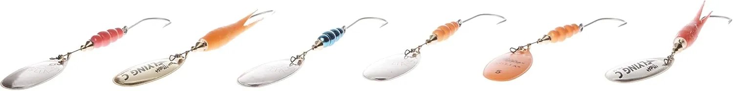 Mepp's K7 Alaska Bonanza Kit - Plain Single Hook Lure Assortment, Multi, one Size