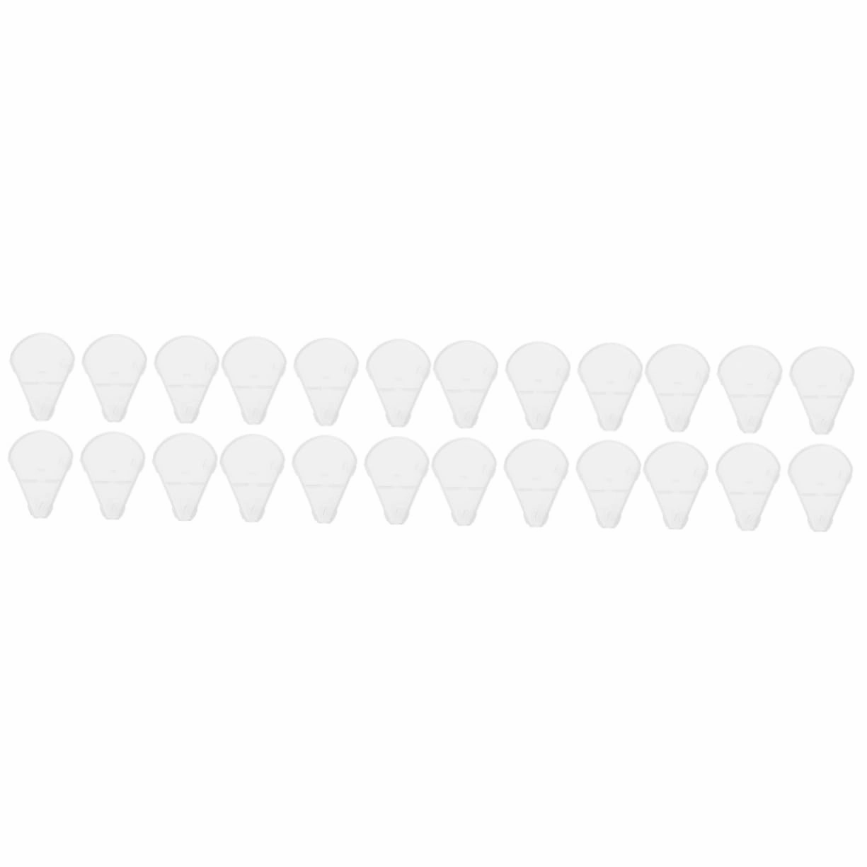 MERRYHAPY 24pcs Highlighter Brush Protector Makeup Tool Cover Lightweight Reusable Makeup Brush Holder Cap