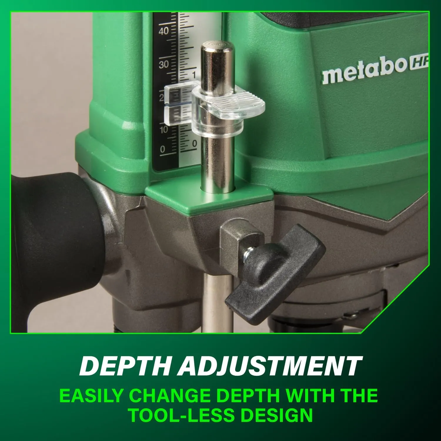 Metabo HPT Cordless Plunge Router, 36V Variable Speed Router, Up to 46 Feet per Minute, Lightweight Design at 6.9 lbs, LED Work Light, 2020 Pro Tools Innovation Award Winner, M3612DA