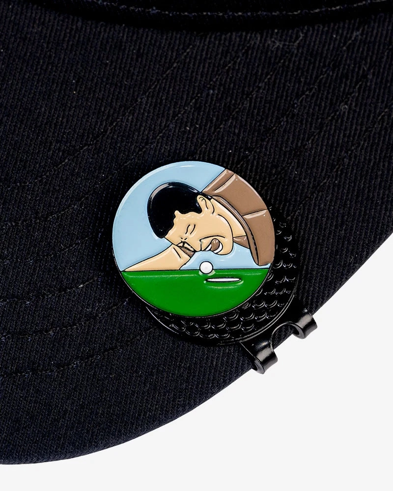 Metal Hat Clip Golf Ball Marker - Go Home Ball