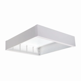 Metalux SK-22-WT Universal Surface Mount Kit, Tall, 2' x 2'