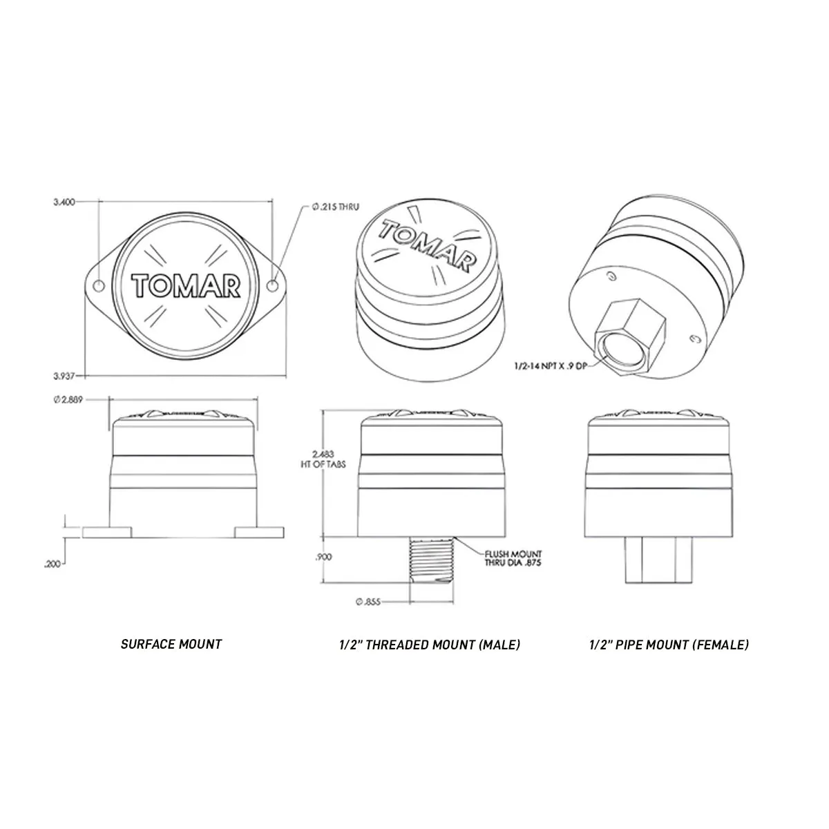 MicroLERT - Mini LED Warning Light