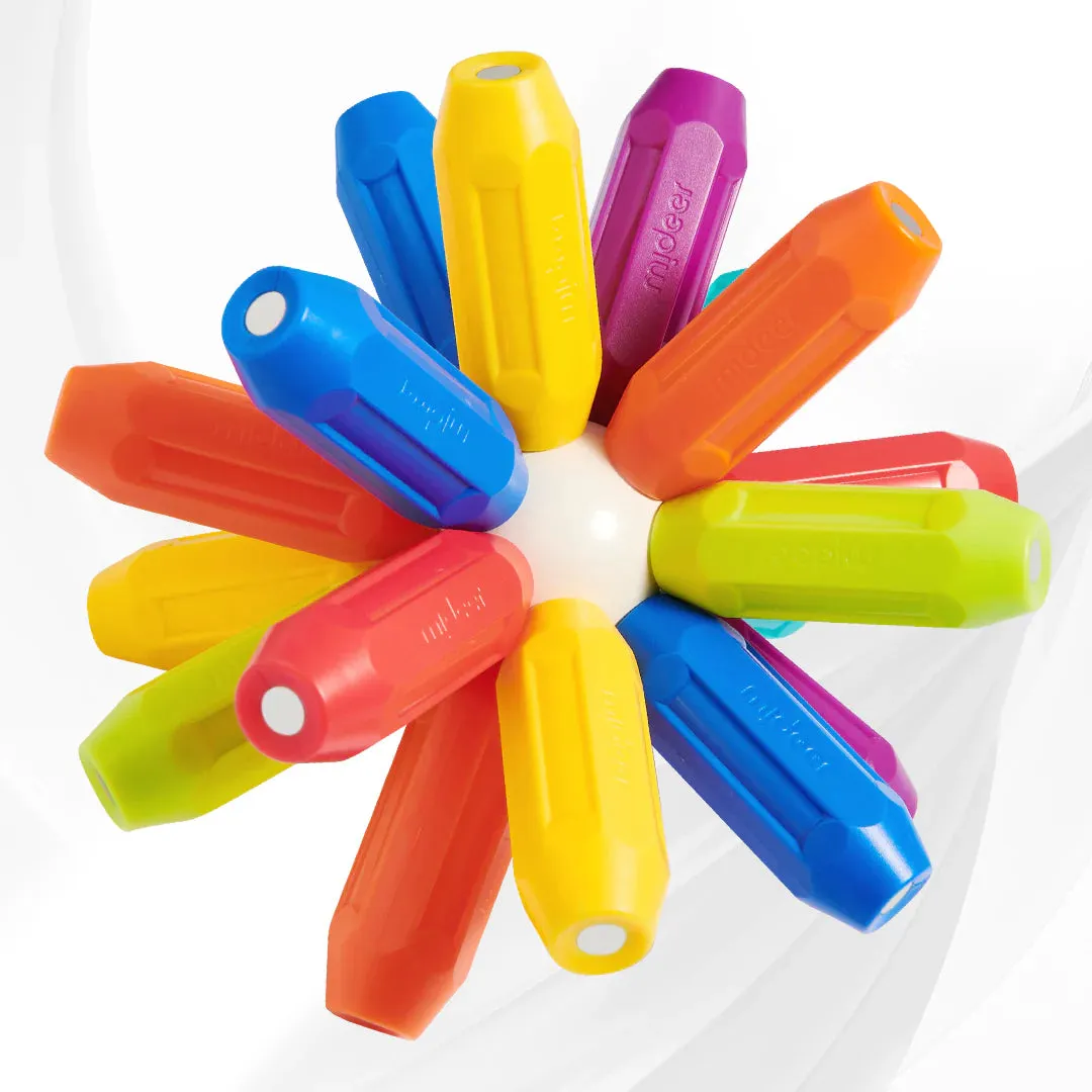 Mideer - Rainbow Magnetic Sticks 60P
